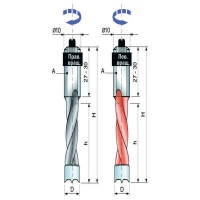 Freud сверло сквозное PF 06 MD ZA3 Freud сверло сквозное PF 06 MD ZA3